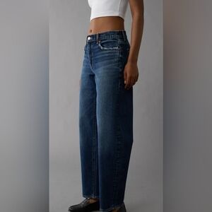 American Eagle Outfitters Indigo Wide Leg Jeans